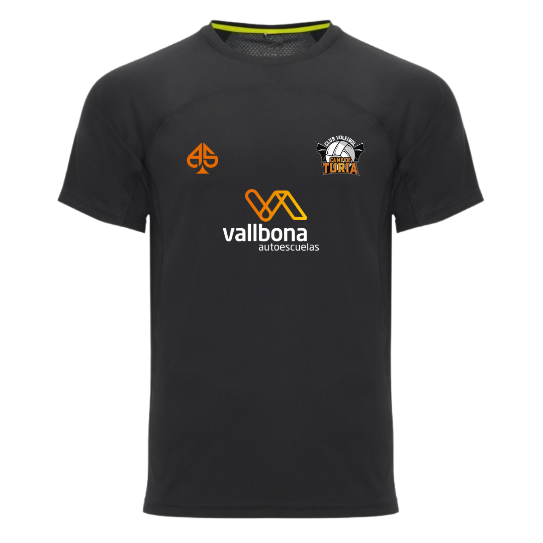 CAMISETA DE CALENTAMIENTO CV CAMP DE TURIA 26/27
