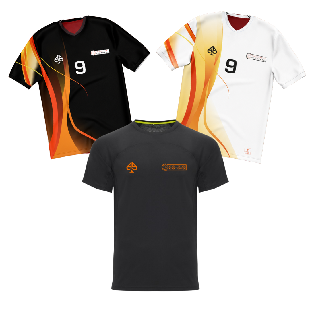 PACK CAMISETAS CV VALENCIA 26/27